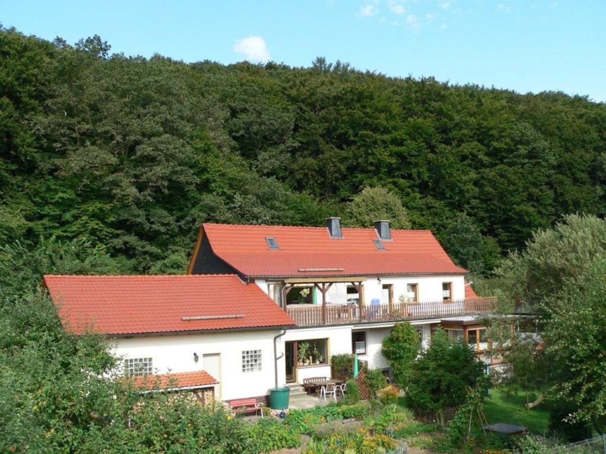 Quiet Holiday Home With Terrace Korbach Eksteriør bilde